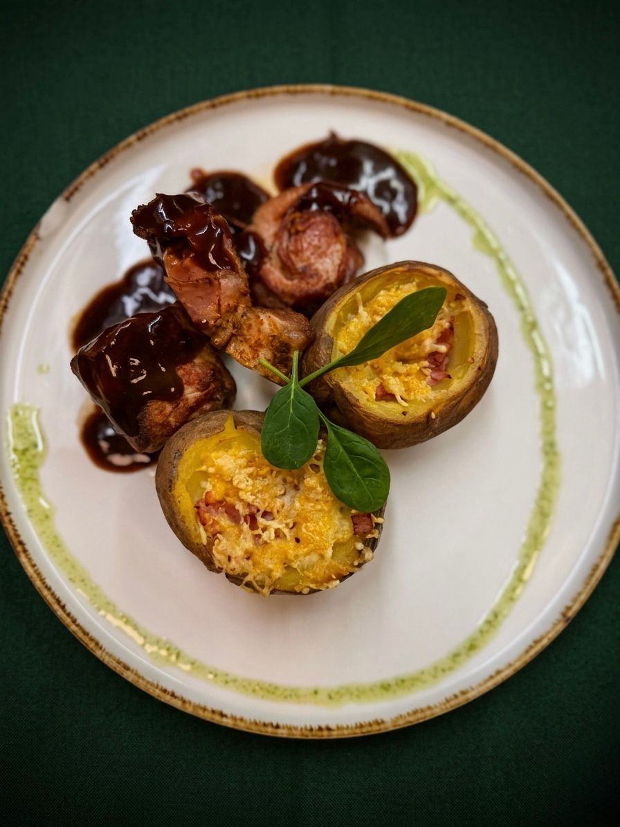 Rulou din muschi de porc